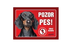 Cedulka Juko JEZEVČÍK hladkosrstý černý