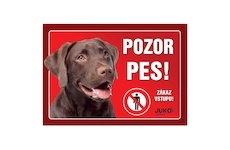 Cedulka Juko LABRADOR hnědý