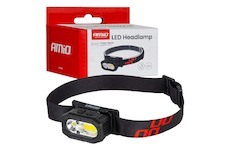 Čelovka LED XPG+COB 1000mAh (BATT) AMIO-04663