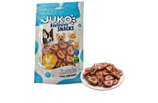 Chicken & Pollock chips JUKO Snacks 70 g