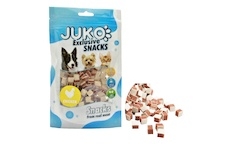 Chicken, Liver & Fish Cubes JUKO Snacks 70 g