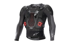 chránič těla BIONIC PLUS 2, ALPINESTARS (černá/šedá/červená, vel. M)
