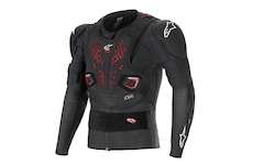 chránič těla BIONIC PRO V3 PLASMA, ALPINESTARS (černá/červená/bílá, vel. XL)