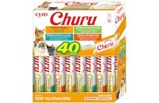 Churu cat masové pyré mix - kuře 560g (BAL.)