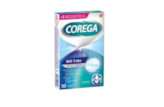 COREGA Bio Tabs čistící tablety na zubní náhrady 30ks