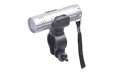 Cyklosvětlo přední 9LED SILVER