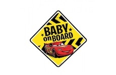 Dekor na přísavku CARS