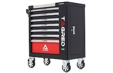 Dílenský vozík s nářadím, 7 zásuvek, 298 ks nářadí TAGRED