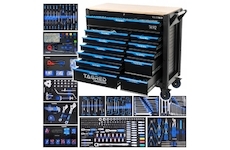 Dílenský vozík s nářadím PERFORMANCE, 12 zásuvek, 713 ks TAGRED