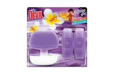 Dr. Devil tekutý WC blok neutro efekt 3x55ml Sunset blossom