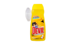 Dr. Devil WC gel s košíčkem 400ml 3v1 Lemon