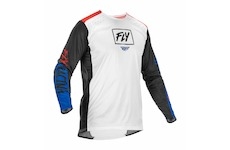 dres LITE, FLY RACING - USA 2022 (červená/bílá/modrá , vel. 2XL)