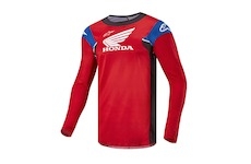 dres RACER ICONIC HONDA kolekce, ALPINESTARS (červená/černá/modrá/bílá, vel. S)