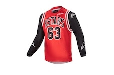 dres RACER limitovaná edice ACUMEN, ALPINESTARS, dětský (červená/černá/bílá, vel. XL)