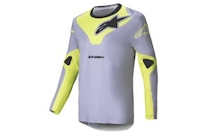dres RACER VEIL, ALPINESTARS (šedá/žlutá fluo, vel. L)