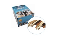 Dvoubarevná tyč hvězda JUKO Snacks 1,5 kg (cca 89 ks) Expirace 4/26