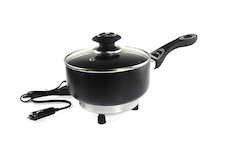 Elektrický hrnec s poklicí do auta 18cm x 8cm 250W 24V
