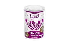 FARMKA Cat s játry, konzerva 400 g