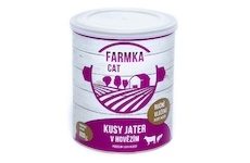 FARMKA Cat s játry, konzerva 800 g
