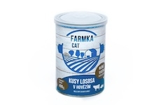 FARMKA Cat s lososem, konzerva 400 g