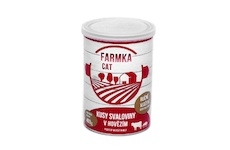 FARMKA Cat se svalovinou, konzerva 400 g