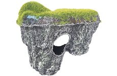 FLAMINGO akvarijní dekorace ROCK KRAG šedý S 13x8,5x12cm
