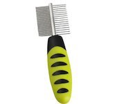 FLAMINGO kartáč pro hlodavce COMB WITH HANDLE DOUBLE