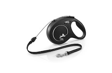 Flexi New Classic lanko M 8 m (20 kg) černá