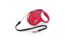 Flexi New Classic lanko M 8 m (20 kg) červená