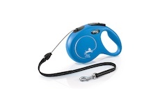 Flexi New Classic lanko M 8 m (20 kg) modrá