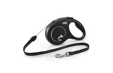 Flexi New Classic lanko S 8 m (12 kg) černá