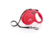 Flexi New Classic pásek L 5 m (50 kg) červená