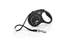 Flexi New Classic pásek S 5 m (15 kg) černá