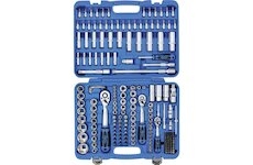 Gola sada 1/4", 3/8", 1/2" hlavice Super-lock, 191 dílů- BGS