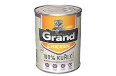 Grand deluxe Cat 100 % kuřecí, konzerva 400 g