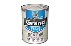 Grand deluxe Cat 100 % rybí, konzerva 400 g