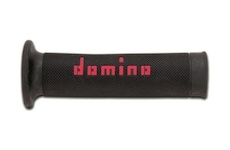 gripy A010 (road) délka 120 + 125 mm, DOMINO (černo-červené)