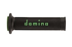 gripy A010 (road) délka 120 + 125 mm, DOMINO (černo-zelené)