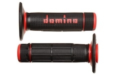 gripy A020 (offroad) délka 118 mm, DOMINO (černo-červené)