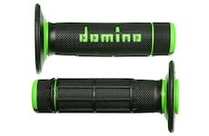 gripy A020 (offroad) délka 118 mm, DOMINO (černo-zelené)