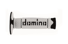 gripy A260 (offroad) délka 120 mm, DOMINO (bílo-černé)