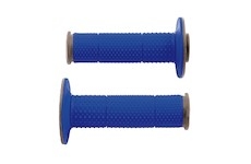 gripy Full Diamond (dvouvrstvé, extra měkké), RTECH (modro-šedé, pár, délka 116 mm)