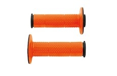 gripy FULL DIAMOND, RTECH (černé/oranžové, extra měkké, pár)