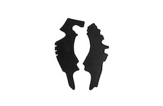 gumové protektory rámu Suzuki, VIBRAM (sada, černá)