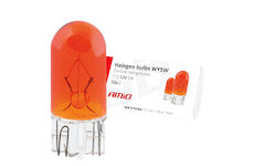 Halogenová žárovka WY5W T10 5W W2.1x9.5d AMBER 12V 10szt.