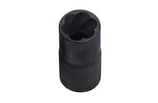 Hlavice na povolení poškozených pojistných šroubů, 1/2", 17 mm - QUATROS