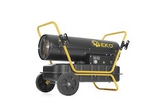 Horkovzdušná naftová turbína s termostatem, 40 kW GEKO