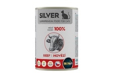 IRONpet Silver Cat Hovězí 100% masa, konzerva 400 g