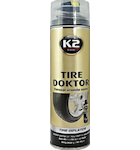 K2 TIRE DOKTOR 500ml - utěsnení propíchnutých pneumatik
