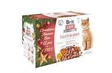 Kapsička Brit Care vanocni baleni pro kocky 12+1 (BAL.)